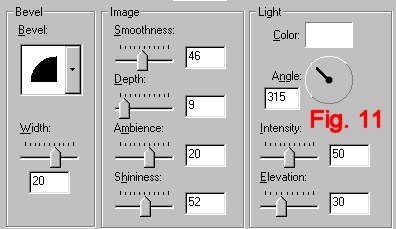 Inner bevel settings
